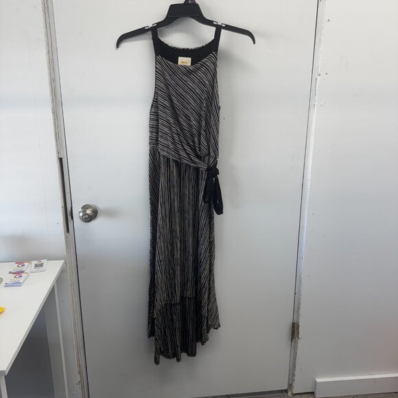 Maeve Anthropology Asymmetrical Black Sleeveless Dress - XS, - Picture 9 of 11